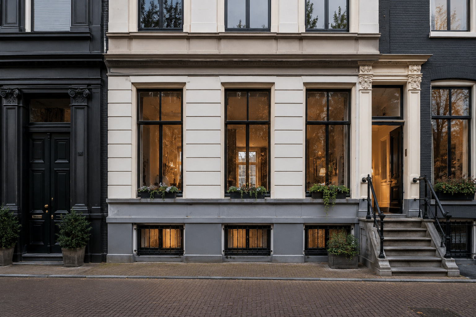 Historische gevel — vastgoed met karakter en structuur